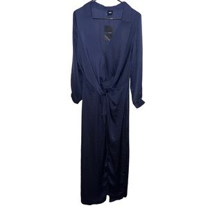 JLUXLABEL High Slit Maxi Dress